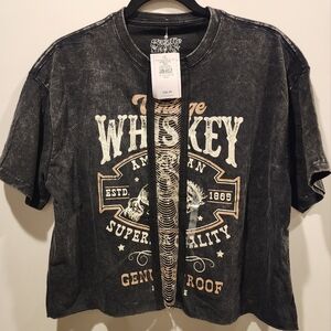 Goodie two Sleeves Whiskey Chain Cropped T-Shirt from Buckle